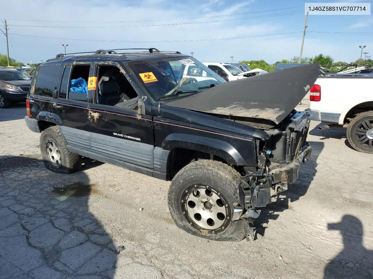 1997 Jeep Grand Cherokee Laredo VIN: 1J4GZ58S1VC707714 Lot: 57185495