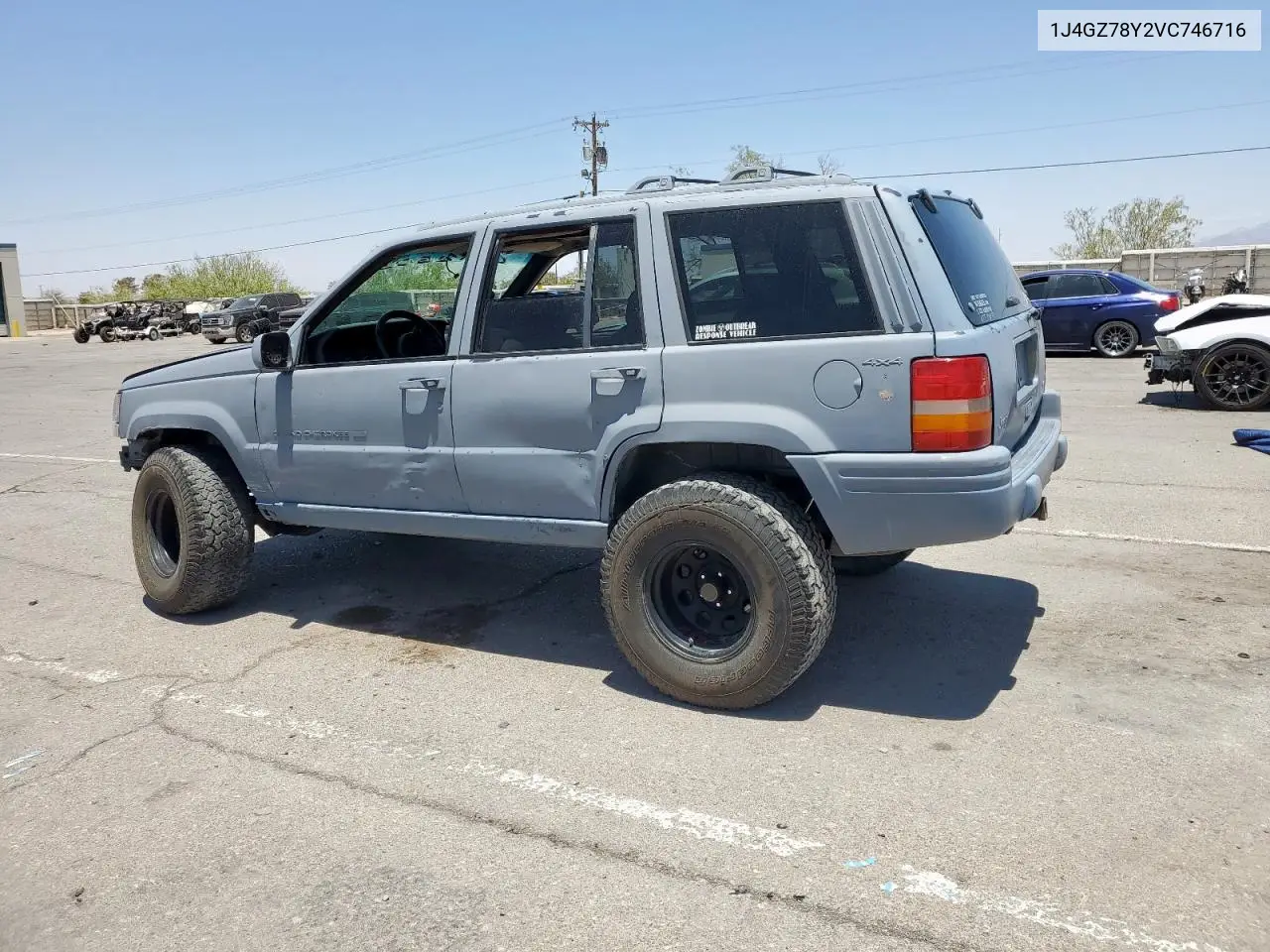 1997 Jeep Grand Cherokee Limited VIN: 1J4GZ78Y2VC746716 Lot: 60839445