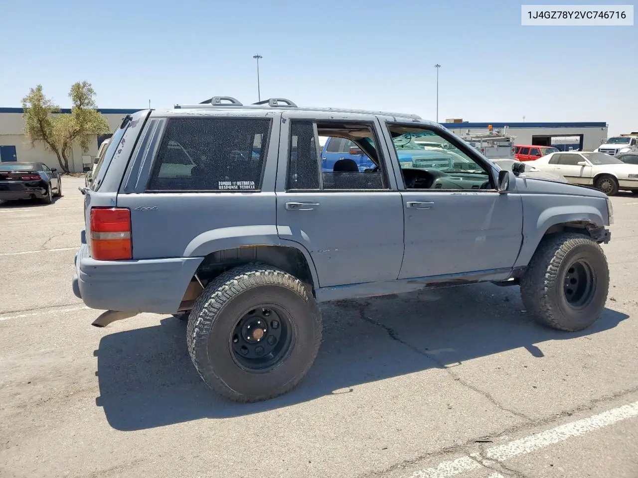 1997 Jeep Grand Cherokee Limited VIN: 1J4GZ78Y2VC746716 Lot: 60839445