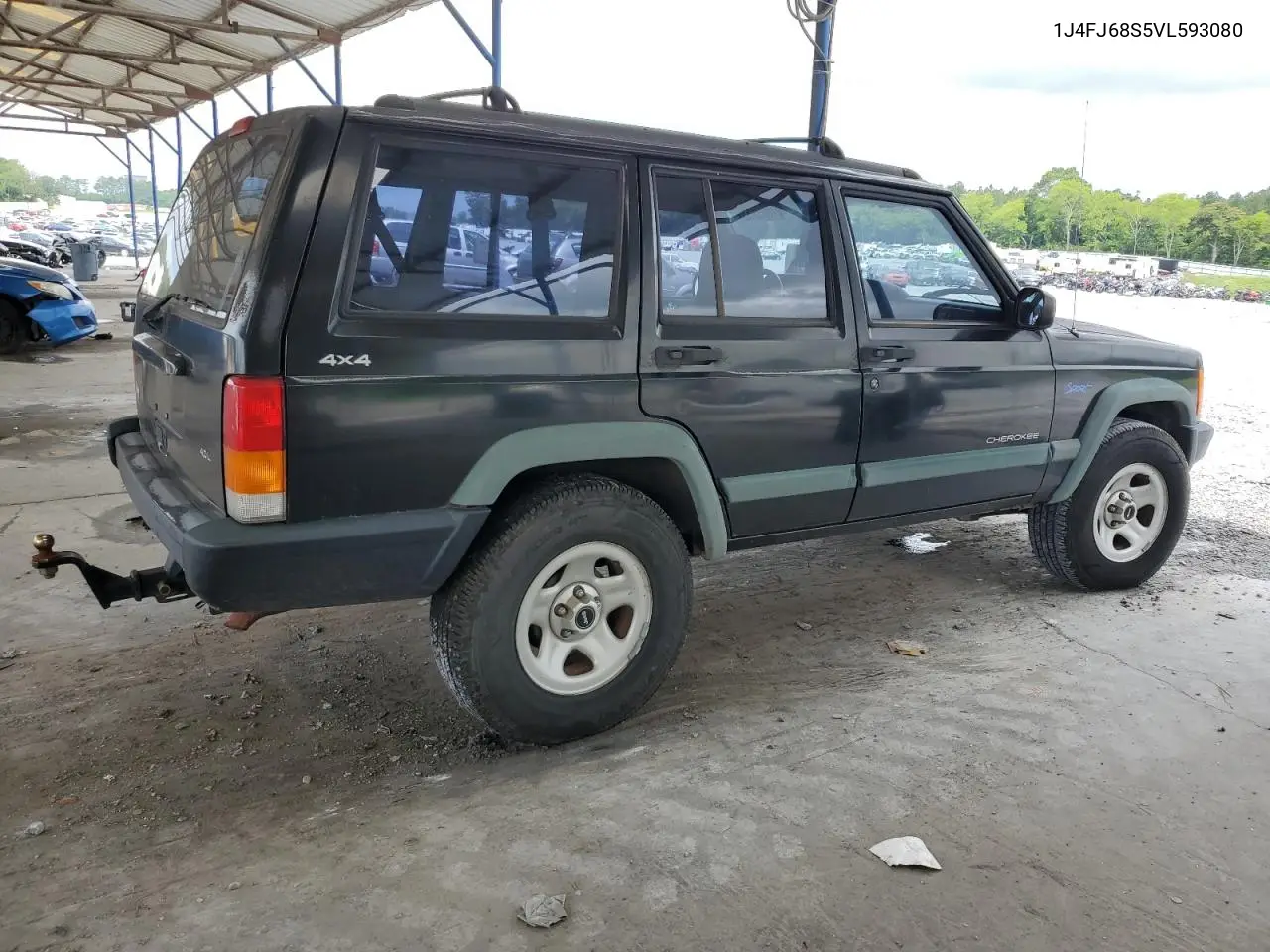 1997 Jeep Cherokee Sport VIN: 1J4FJ68S5VL593080 Lot: 61062955