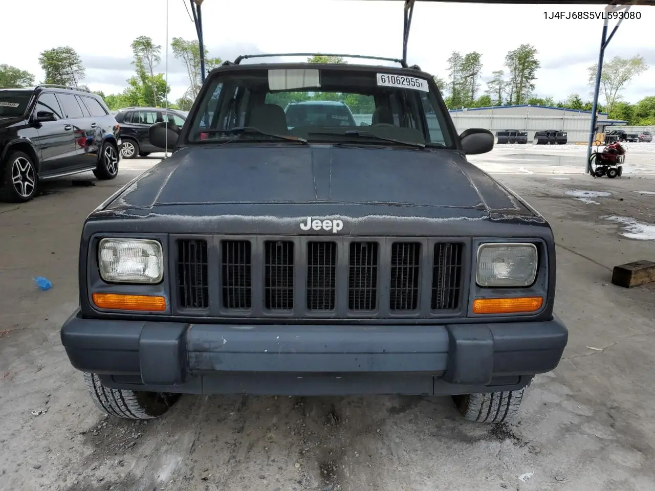 1997 Jeep Cherokee Sport VIN: 1J4FJ68S5VL593080 Lot: 61062955