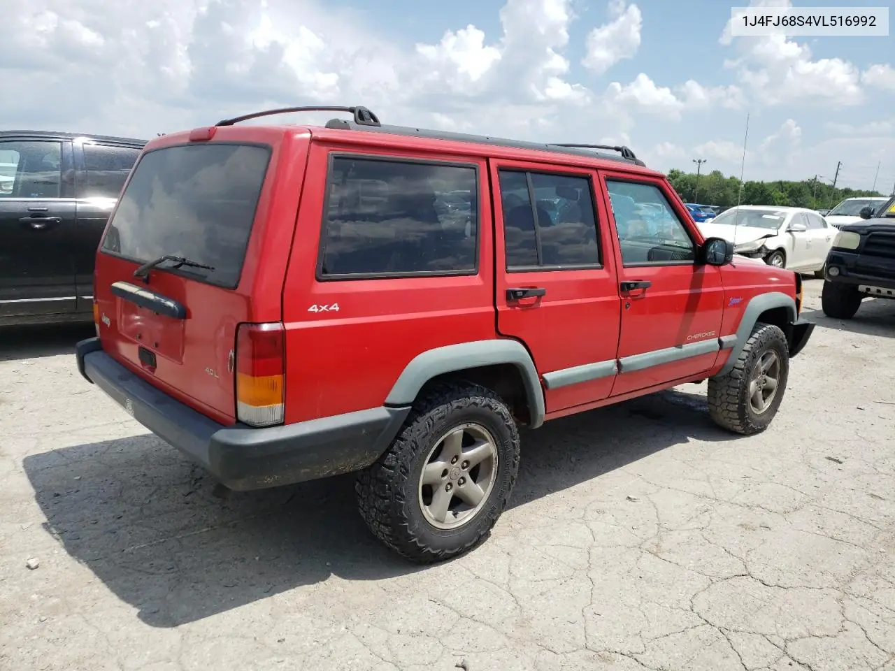 1997 Jeep Cherokee Sport VIN: 1J4FJ68S4VL516992 Lot: 62604655