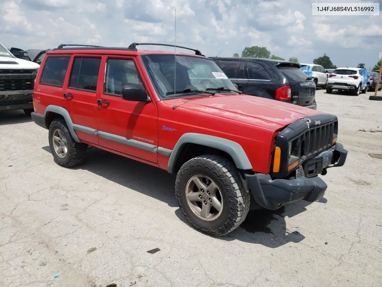1997 Jeep Cherokee Sport VIN: 1J4FJ68S4VL516992 Lot: 62604655