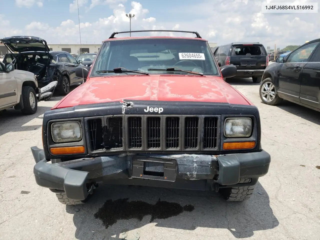 1997 Jeep Cherokee Sport VIN: 1J4FJ68S4VL516992 Lot: 62604655