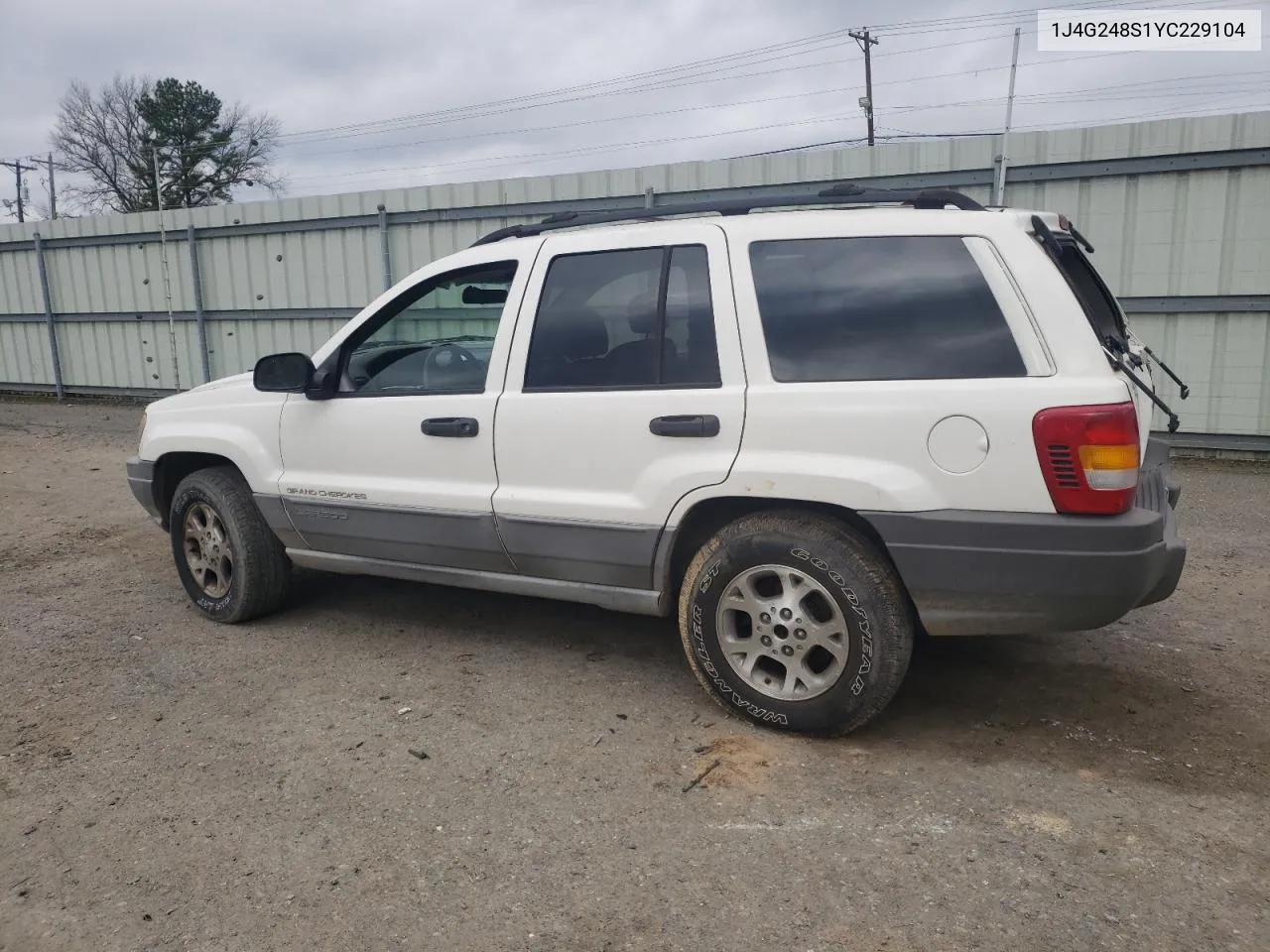 2000 Jeep Grand Cherokee Laredo VIN: 1J4G248S1YC229104 Lot: 43393195