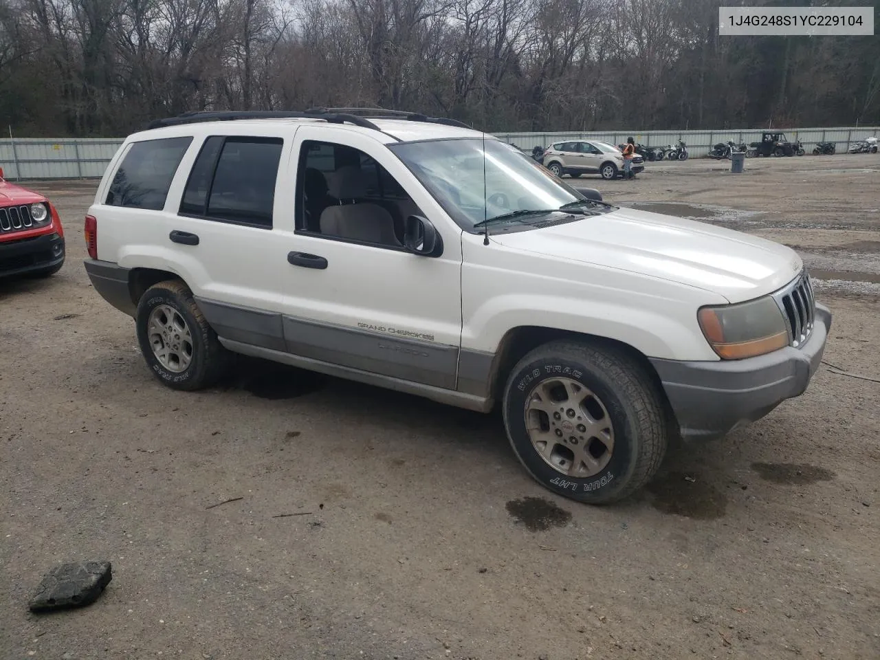 2000 Jeep Grand Cherokee Laredo VIN: 1J4G248S1YC229104 Lot: 43393195