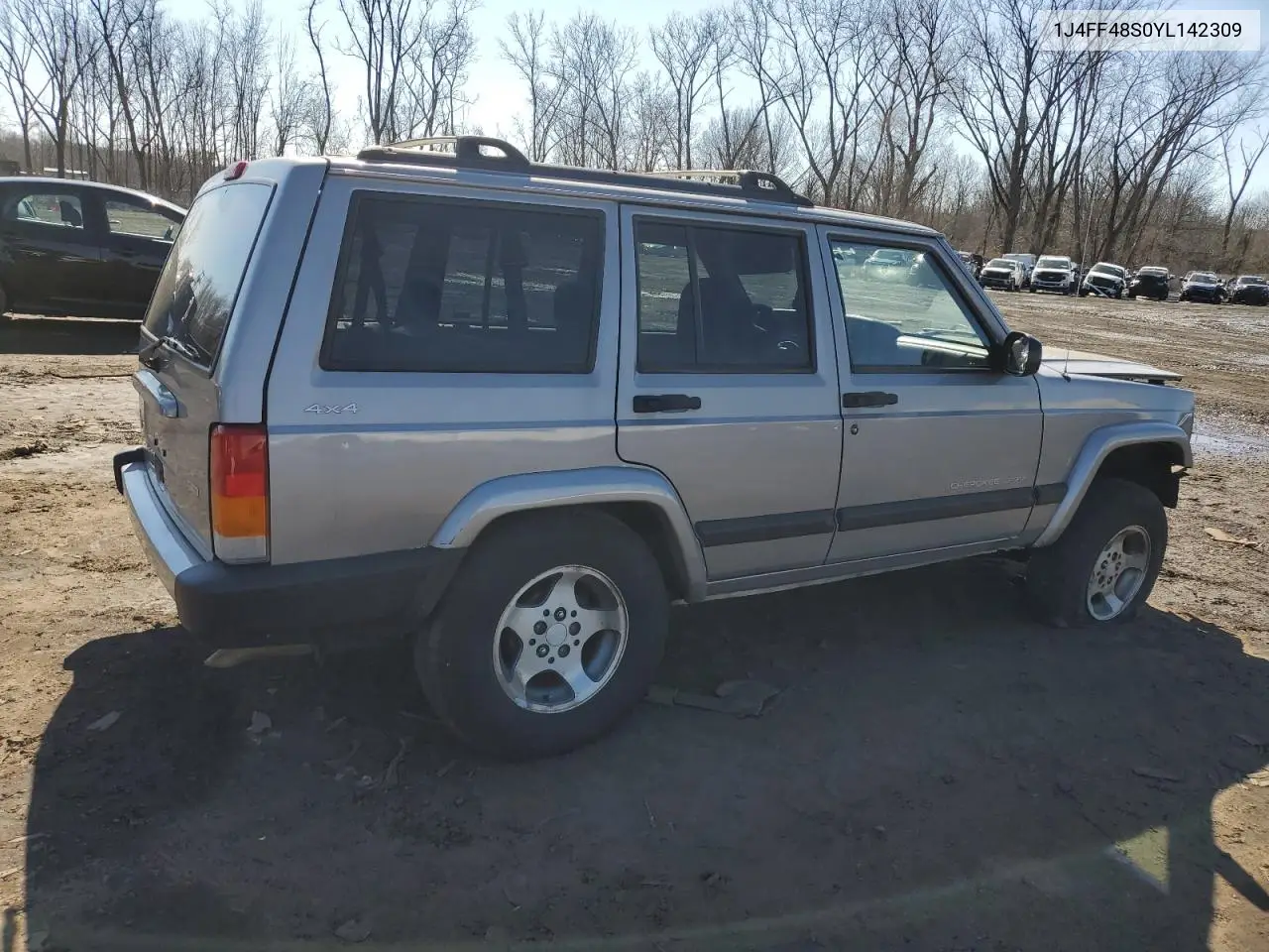 2000 Jeep Cherokee Sport VIN: 1J4FF48S0YL142309 Lot: 46277785