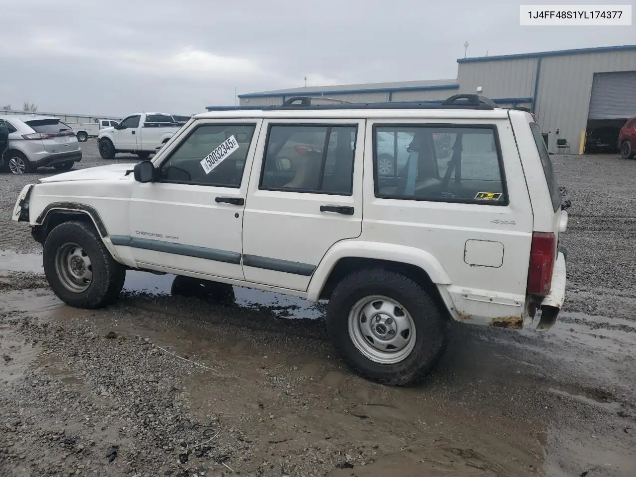 2000 Jeep Cherokee Sport VIN: 1J4FF48S1YL174377 Lot: 50032345