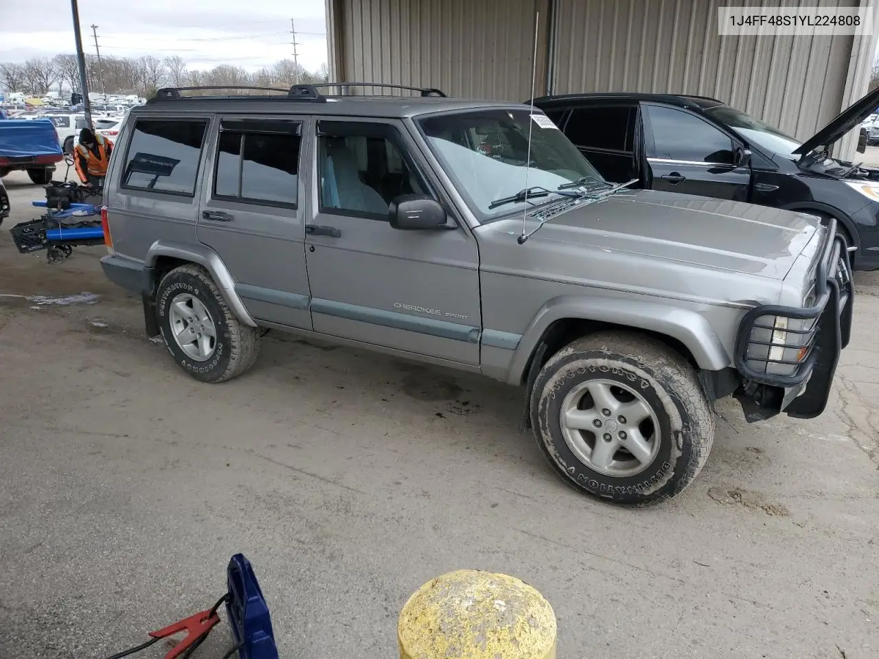 2000 Jeep Cherokee Sport VIN: 1J4FF48S1YL224808 Lot: 50600595