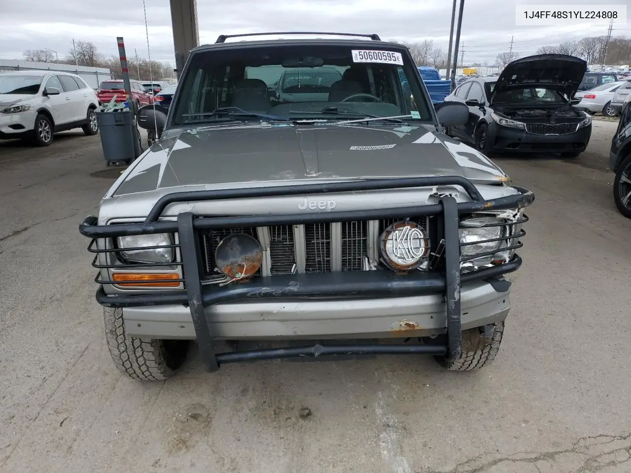 2000 Jeep Cherokee Sport VIN: 1J4FF48S1YL224808 Lot: 50600595