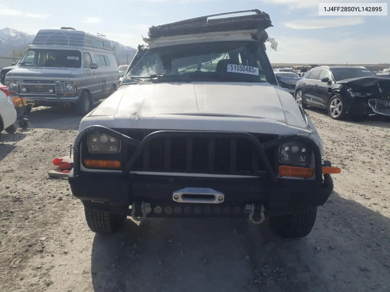 2000 Jeep Cherokee Se VIN: 1J4FF28S0YL142895 Lot: 51550485
