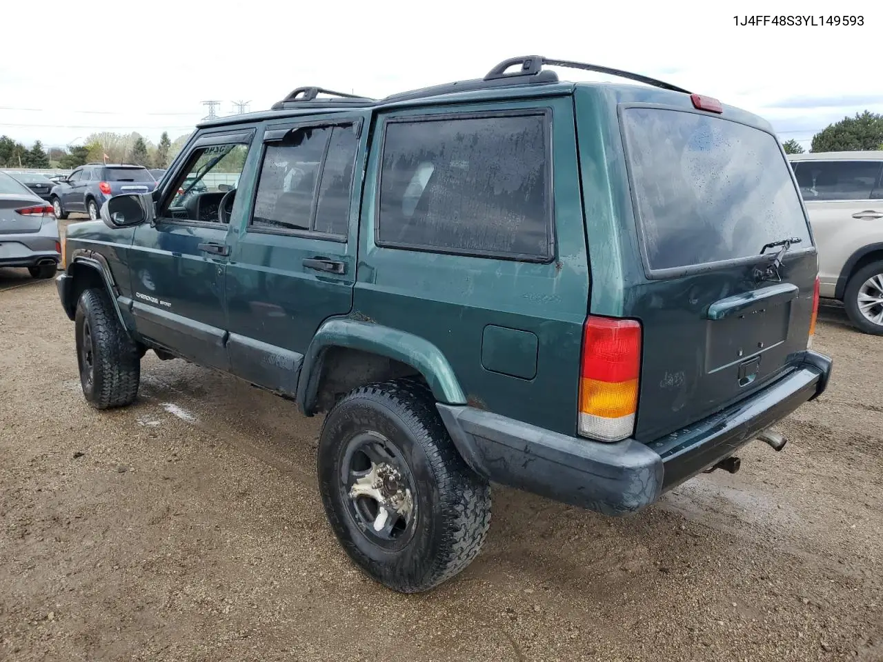 2000 Jeep Cherokee Sport VIN: 1J4FF48S3YL149593 Lot: 52489045