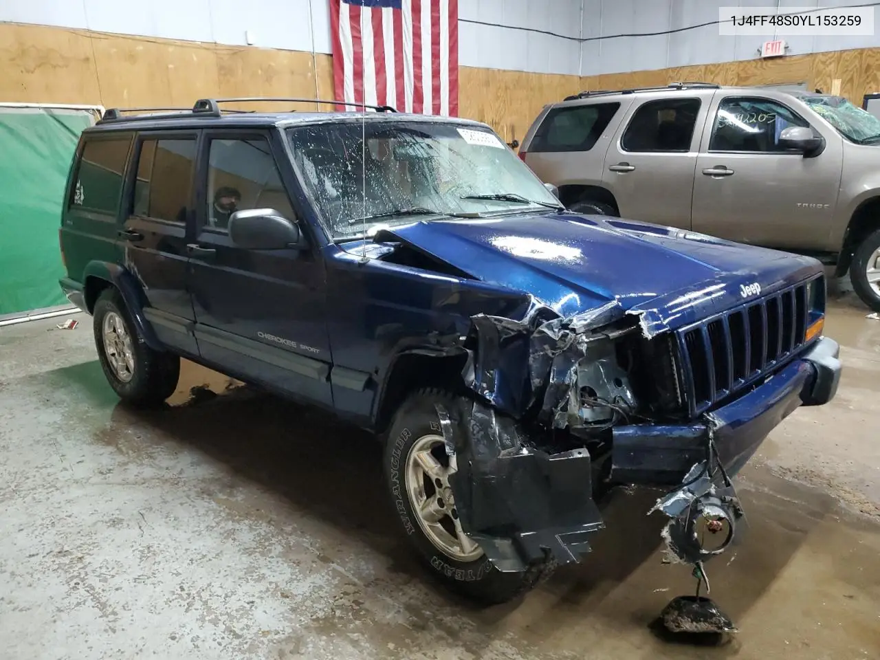 2000 Jeep Cherokee Sport VIN: 1J4FF48S0YL153259 Lot: 52509955