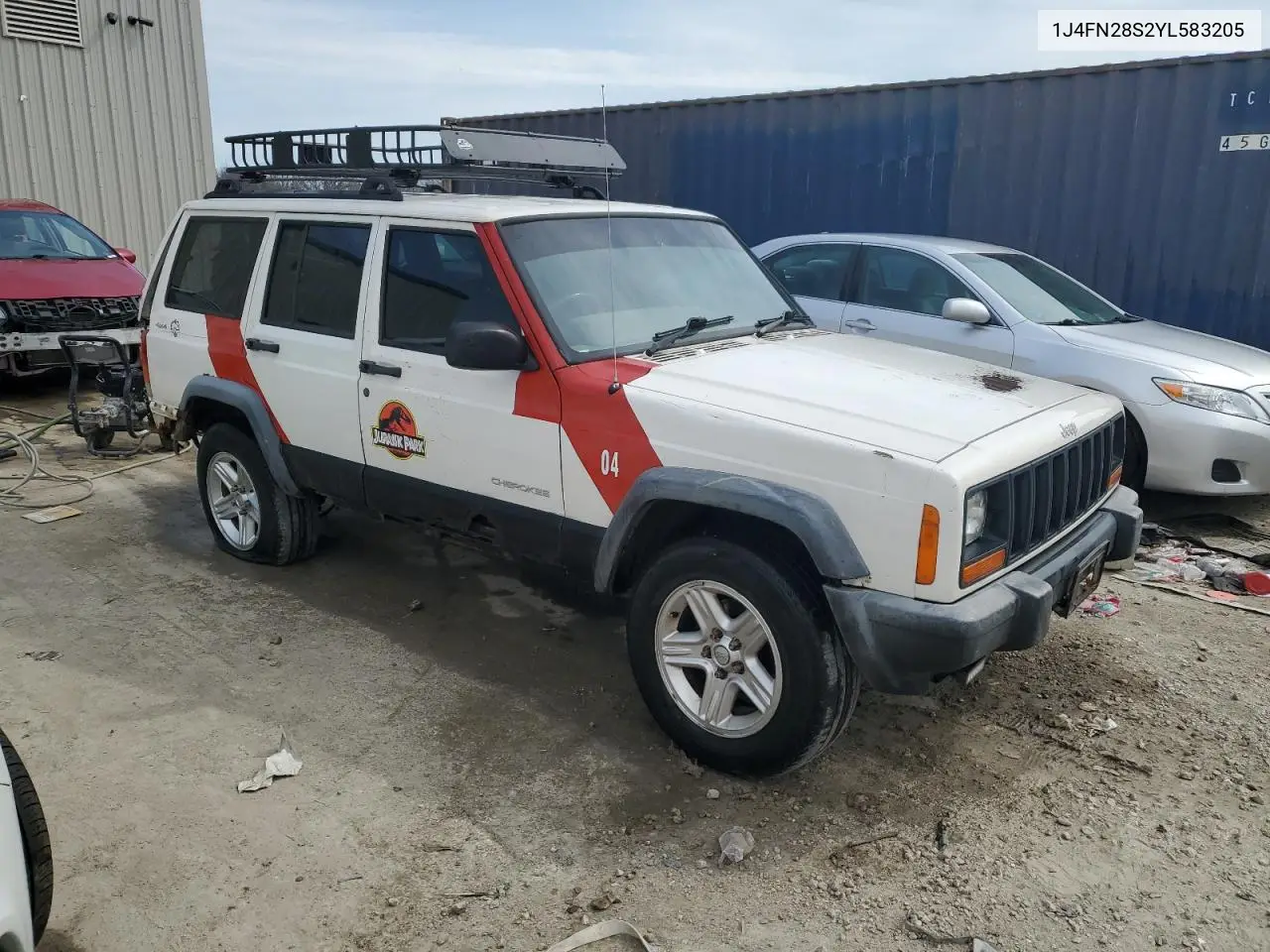 2000 Jeep Cherokee Se VIN: 1J4FN28S2YL583205 Lot: 52955855