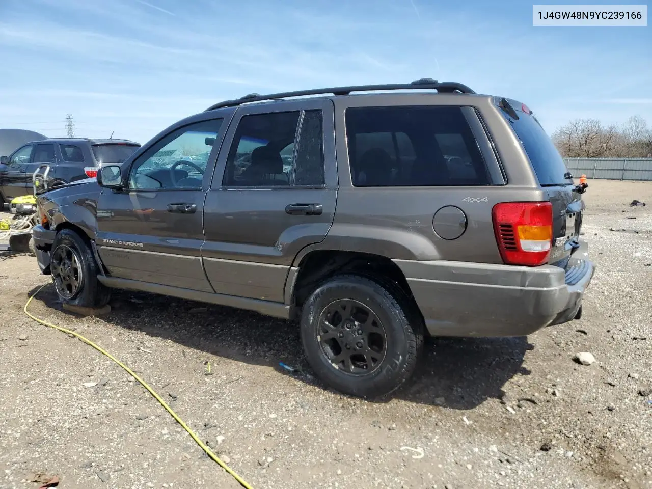 2000 Jeep Grand Cherokee Laredo VIN: 1J4GW48N9YC239166 Lot: 53321135