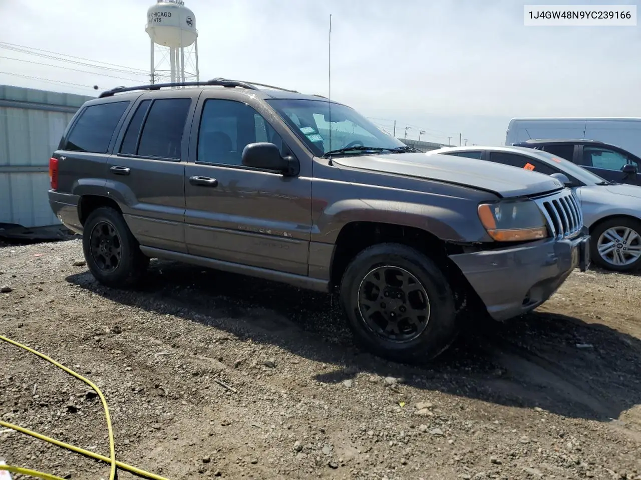 2000 Jeep Grand Cherokee Laredo VIN: 1J4GW48N9YC239166 Lot: 53321135