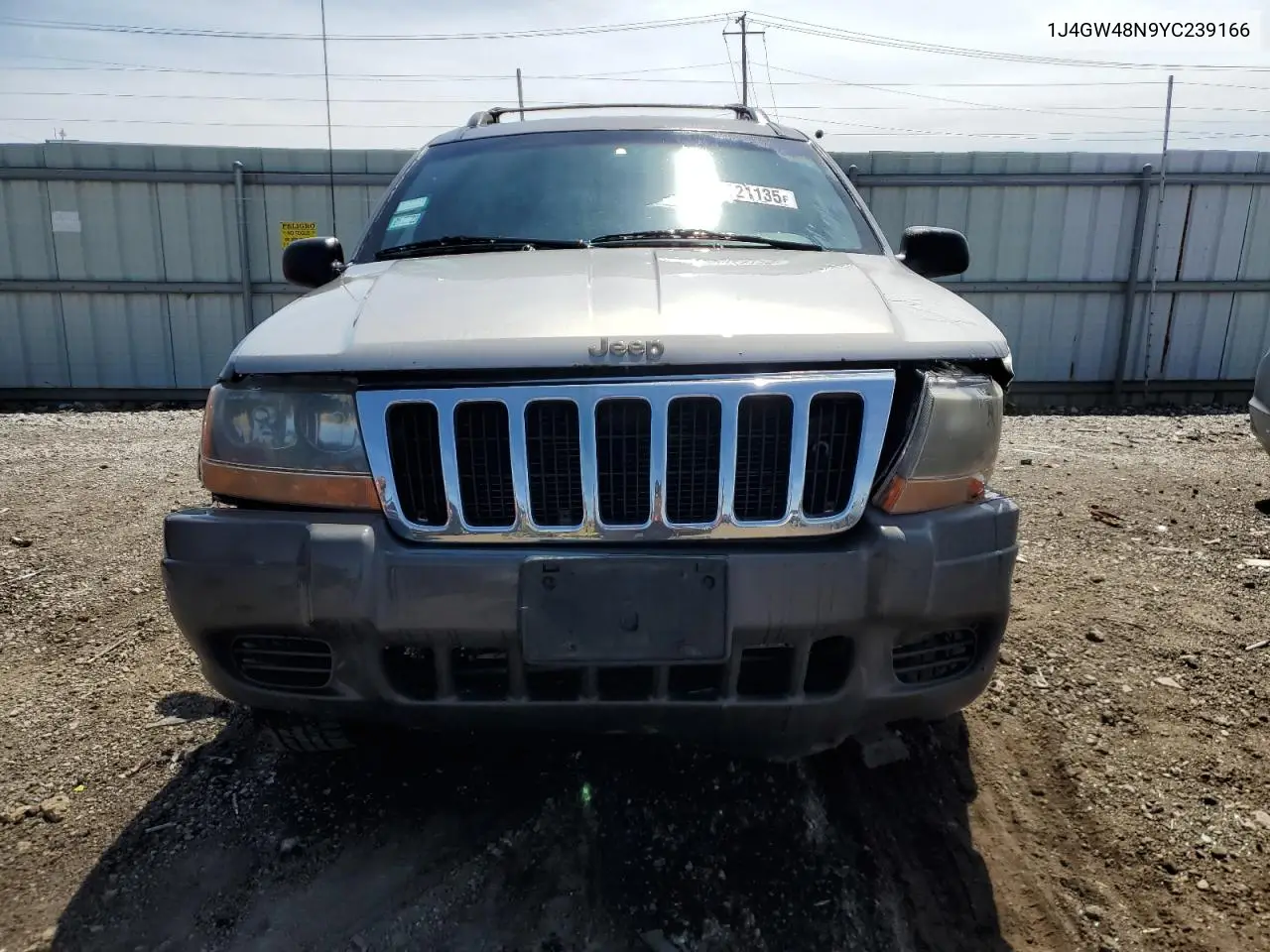 2000 Jeep Grand Cherokee Laredo VIN: 1J4GW48N9YC239166 Lot: 53321135