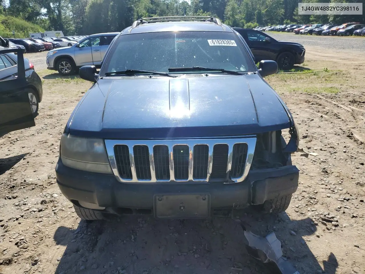 2000 Jeep Grand Cherokee Laredo VIN: 1J4GW48S2YC398116 Lot: 61828385