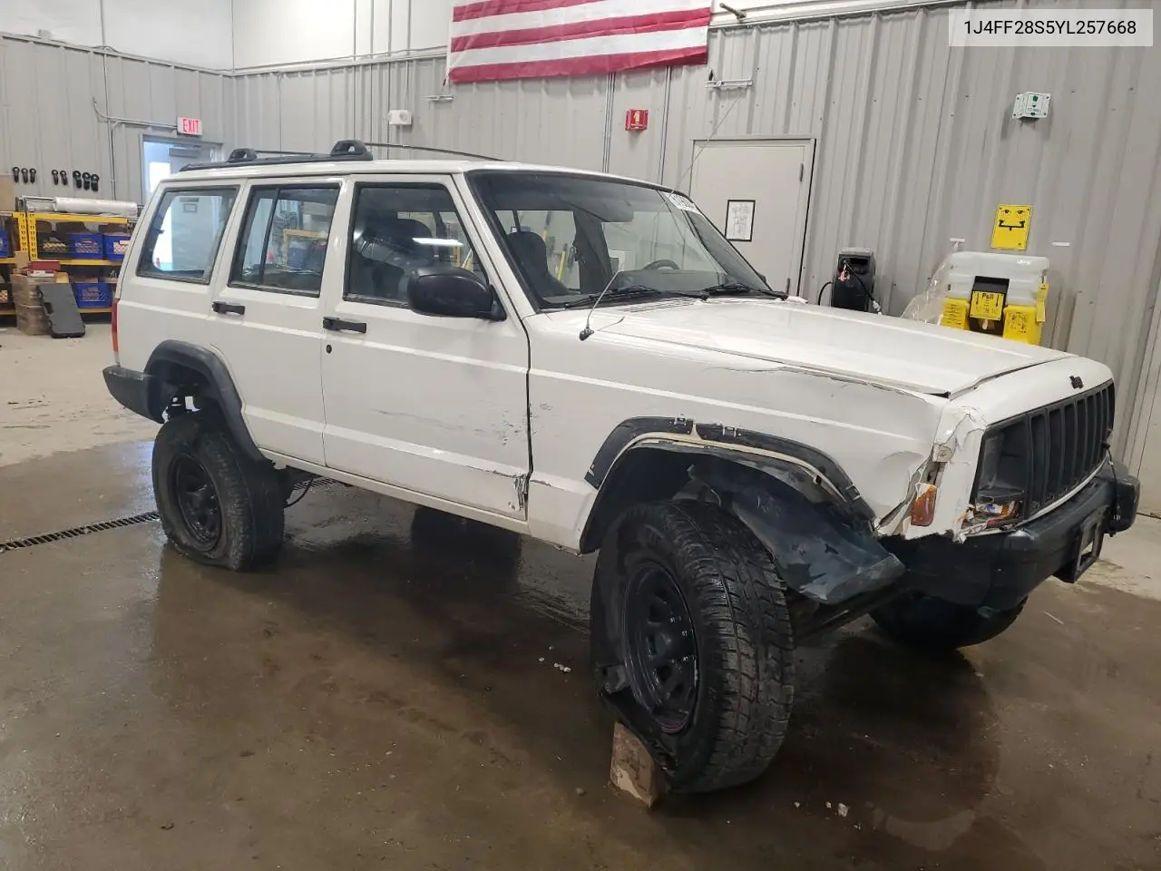 2000 Jeep Cherokee Se VIN: 1J4FF28S5YL257668 Lot: 61968415