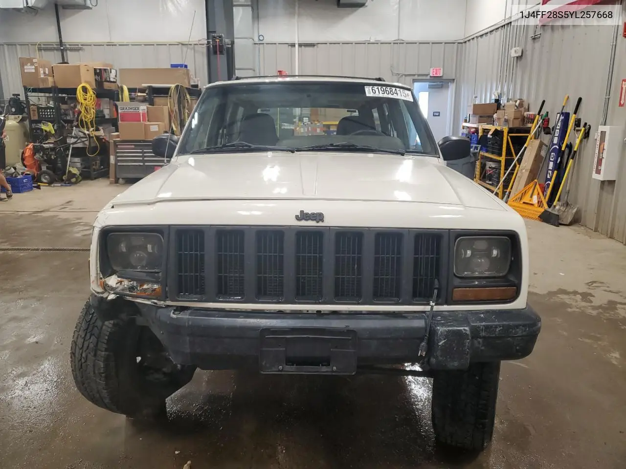 2000 Jeep Cherokee Se VIN: 1J4FF28S5YL257668 Lot: 61968415
