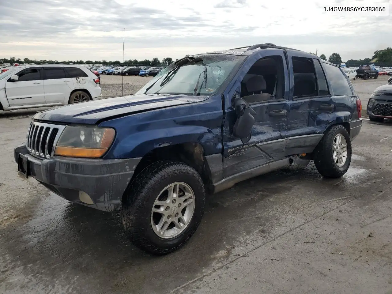 2000 Jeep Grand Cherokee Laredo VIN: 1J4GW48S6YC383666 Lot: 63004295