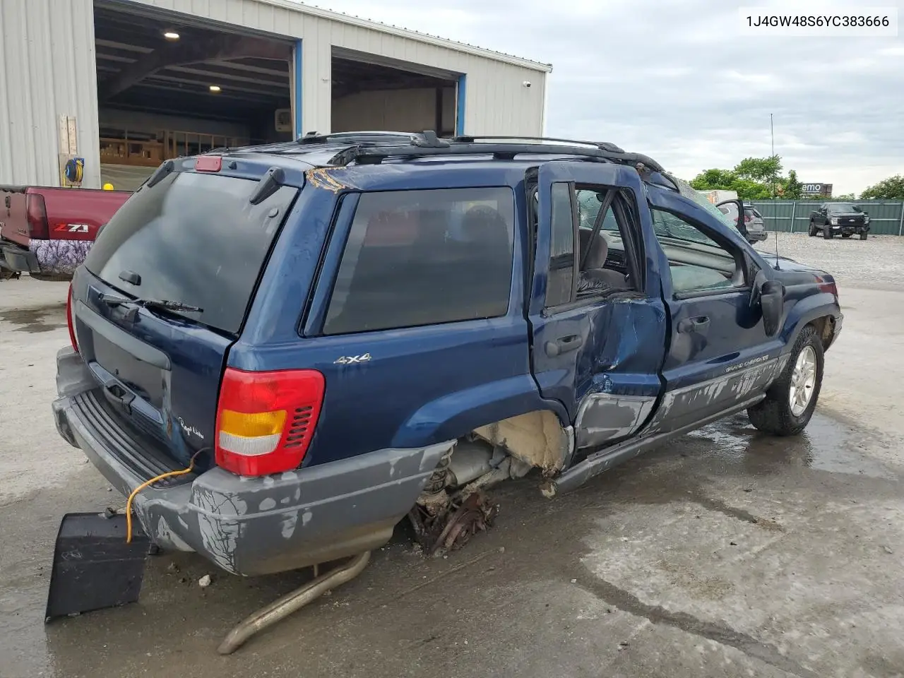 2000 Jeep Grand Cherokee Laredo VIN: 1J4GW48S6YC383666 Lot: 63004295