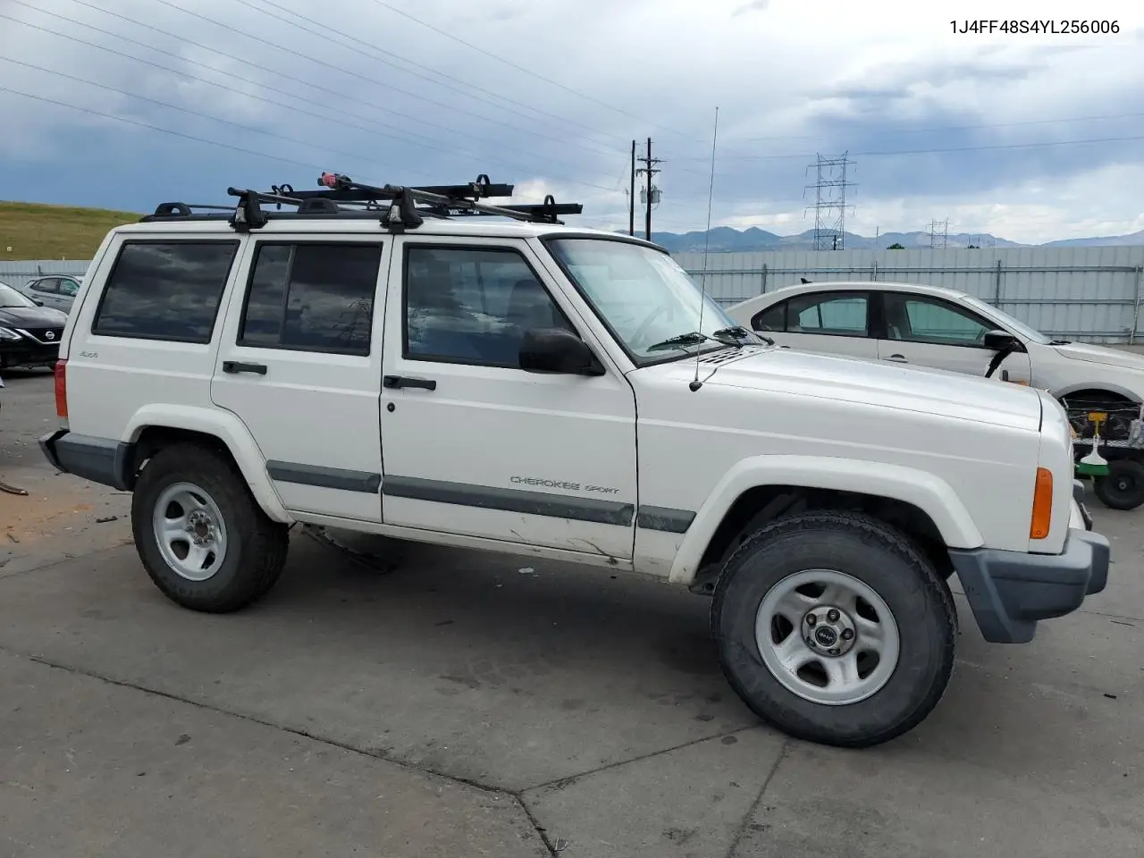 2000 Jeep Cherokee Sport VIN: 1J4FF48S4YL256006 Lot: 63091475