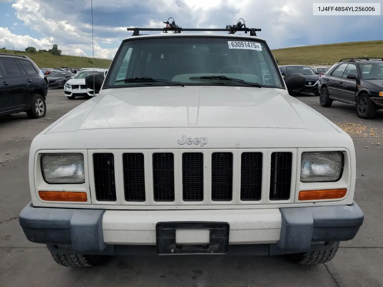 2000 Jeep Cherokee Sport VIN: 1J4FF48S4YL256006 Lot: 63091475