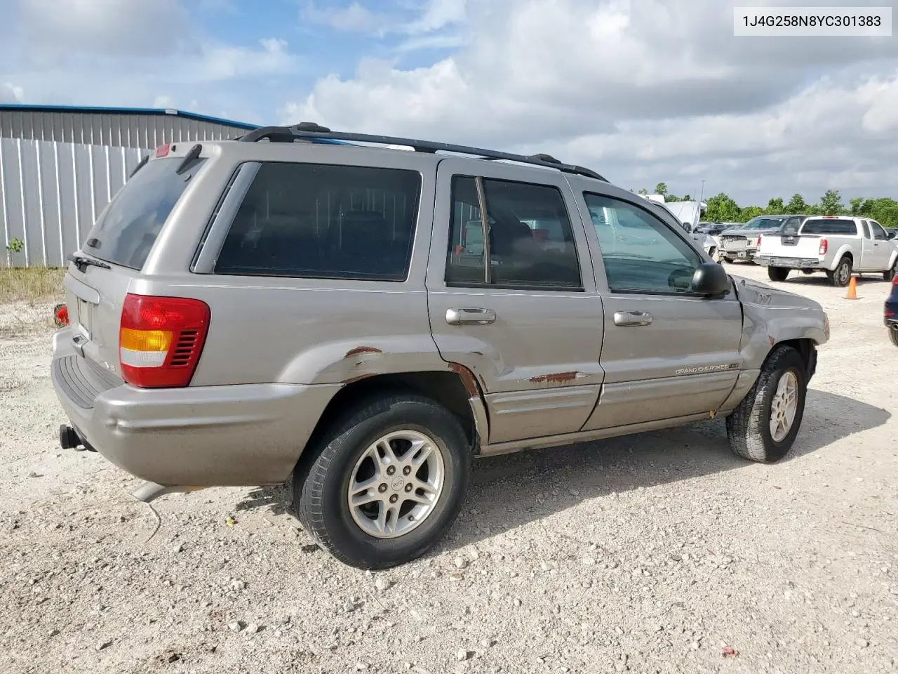 2000 Jeep Grand Cherokee Limited VIN: 1J4G258N8YC301383 Lot: 65584145