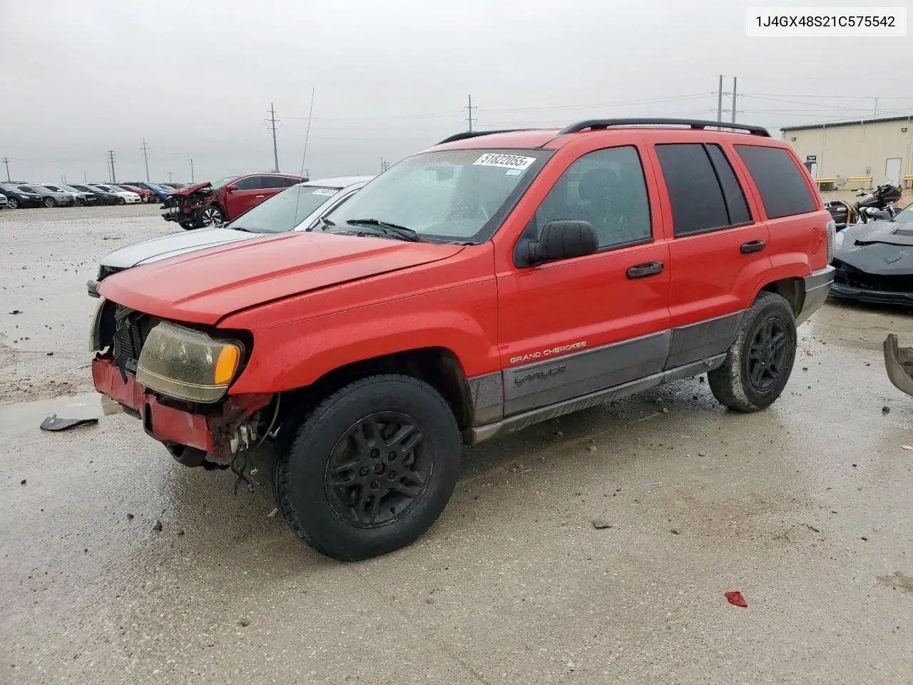 2001 Jeep Grand Cherokee Laredo VIN: 1J4GX48S21C575542 Lot: 51822055