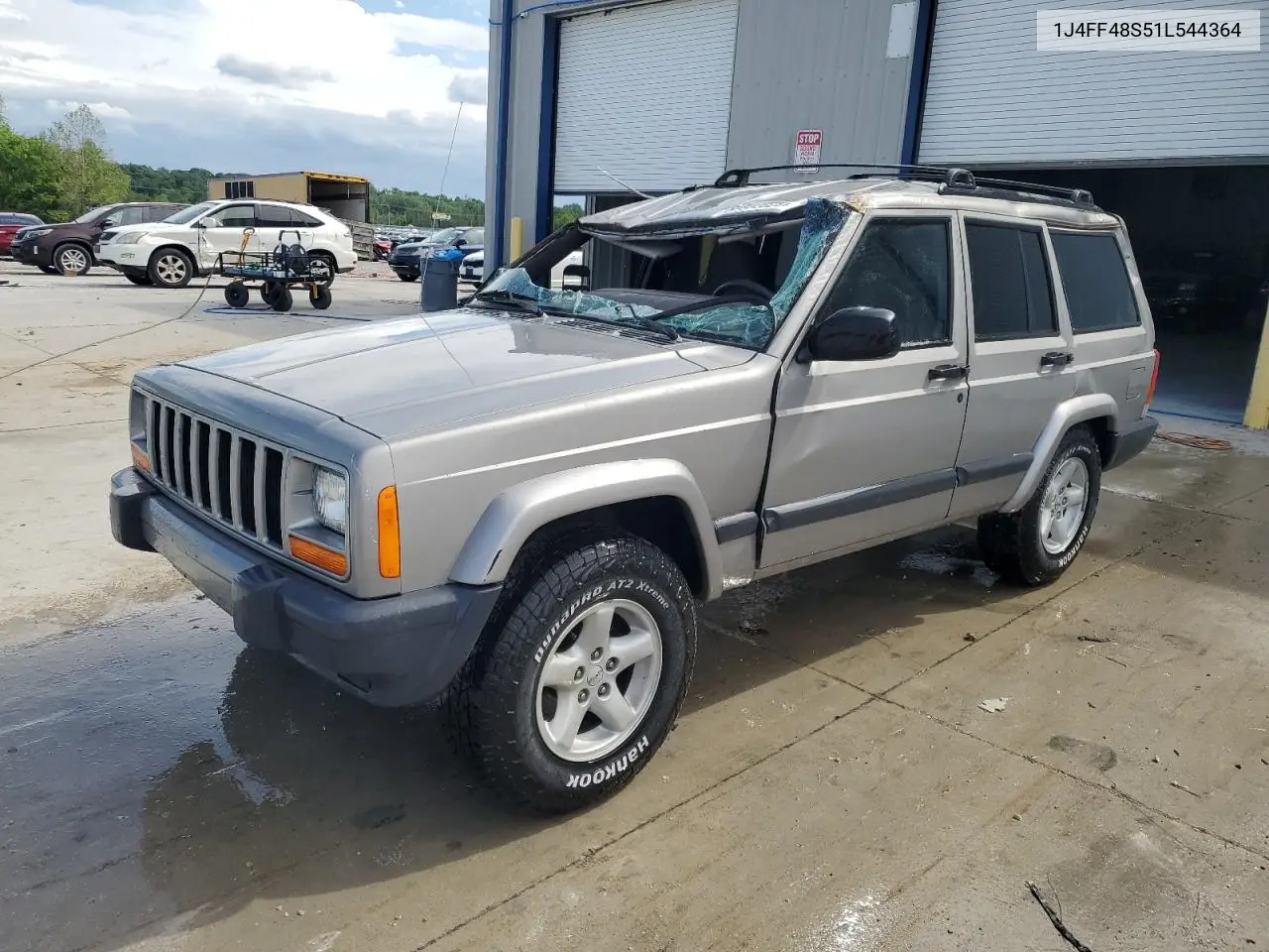 2001 Jeep Cherokee Sport VIN: 1J4FF48S51L544364 Lot: 56002825