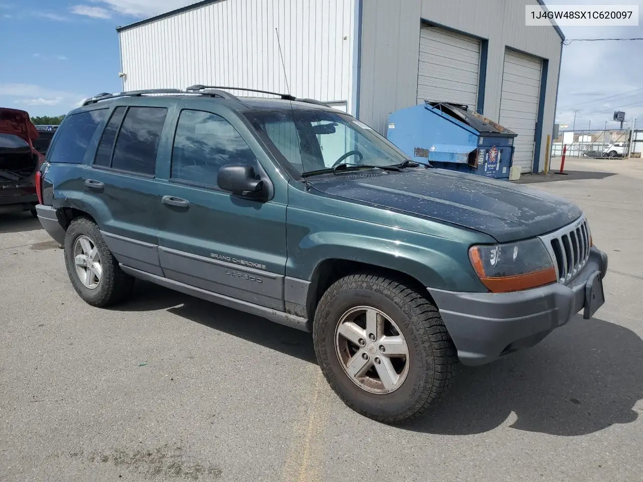 2001 Jeep Grand Cherokee Laredo VIN: 1J4GW48SX1C620097 Lot: 56902055