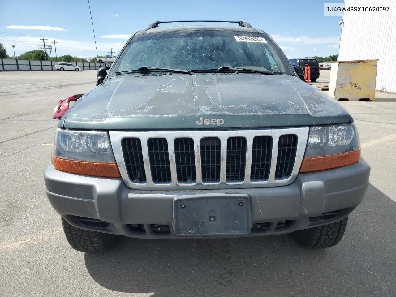 2001 Jeep Grand Cherokee Laredo VIN: 1J4GW48SX1C620097 Lot: 56902055
