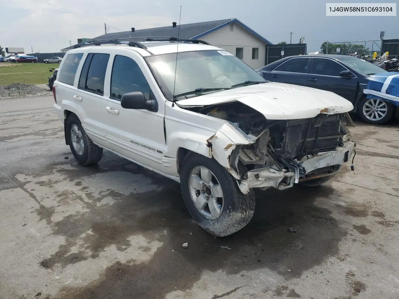 2001 Jeep Grand Cherokee Limited VIN: 1J4GW58N51C693104 Lot: 60094675