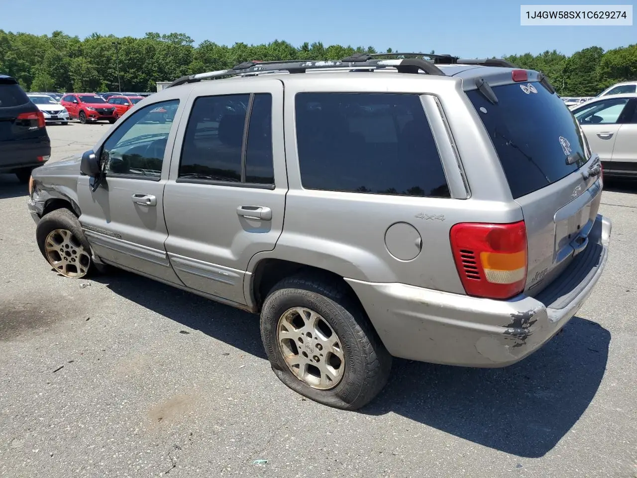 2001 Jeep Grand Cherokee Limited VIN: 1J4GW58SX1C629274 Lot: 61375405