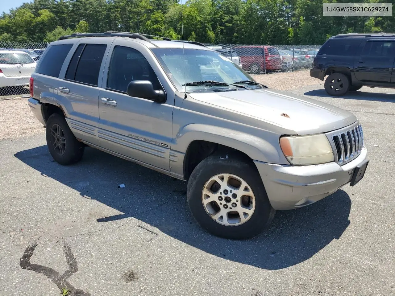 2001 Jeep Grand Cherokee Limited VIN: 1J4GW58SX1C629274 Lot: 61375405