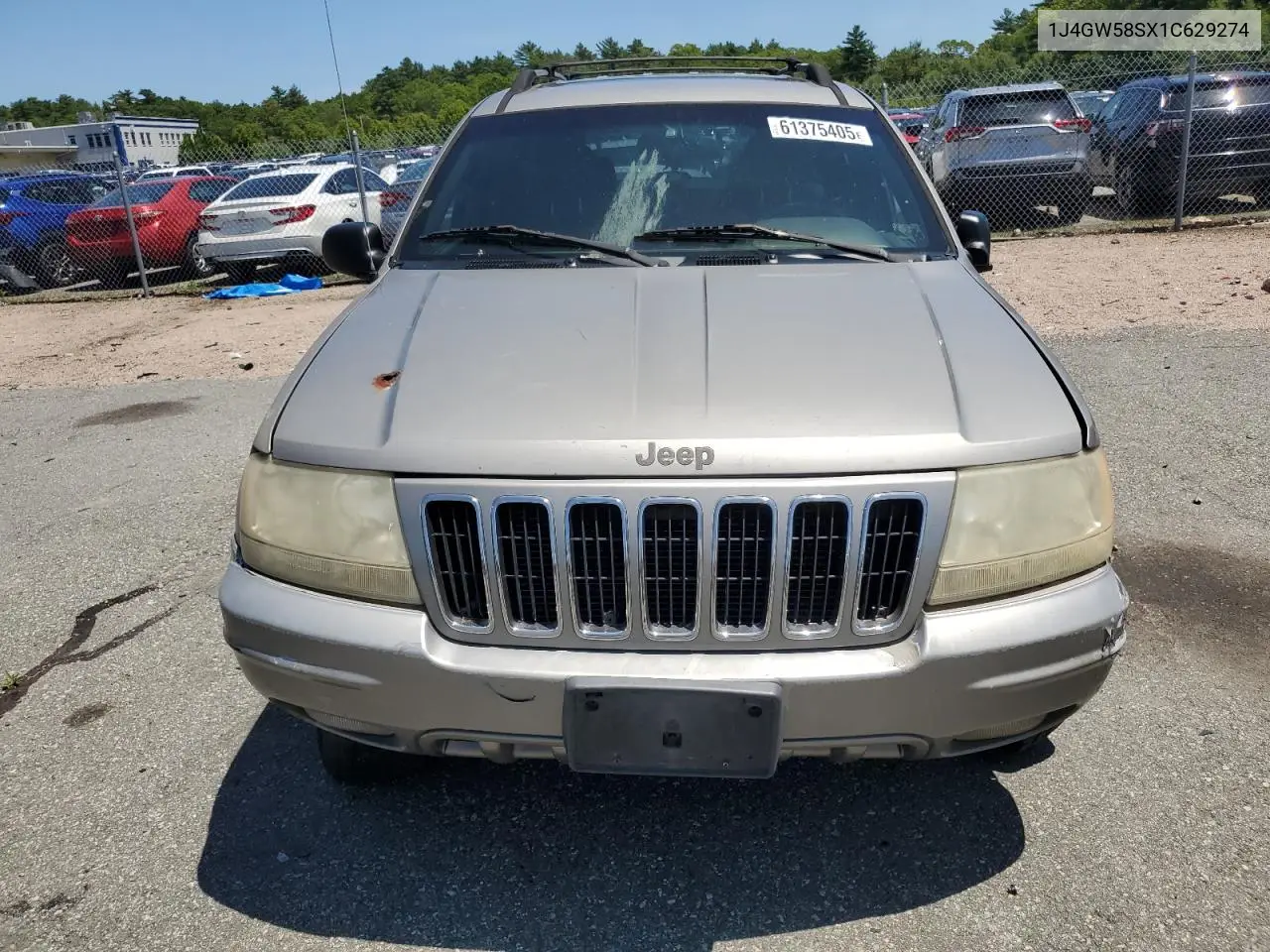 2001 Jeep Grand Cherokee Limited VIN: 1J4GW58SX1C629274 Lot: 61375405