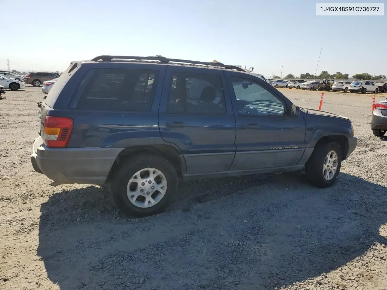 2001 Jeep Grand Cherokee Laredo VIN: 1J4GX48S91C736727 Lot: 62941485
