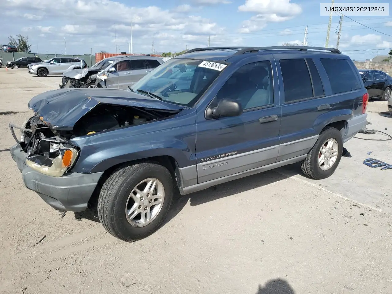 2002 Jeep Grand Cherokee Laredo VIN: 1J4GX48S12C212845 Lot: 46198535