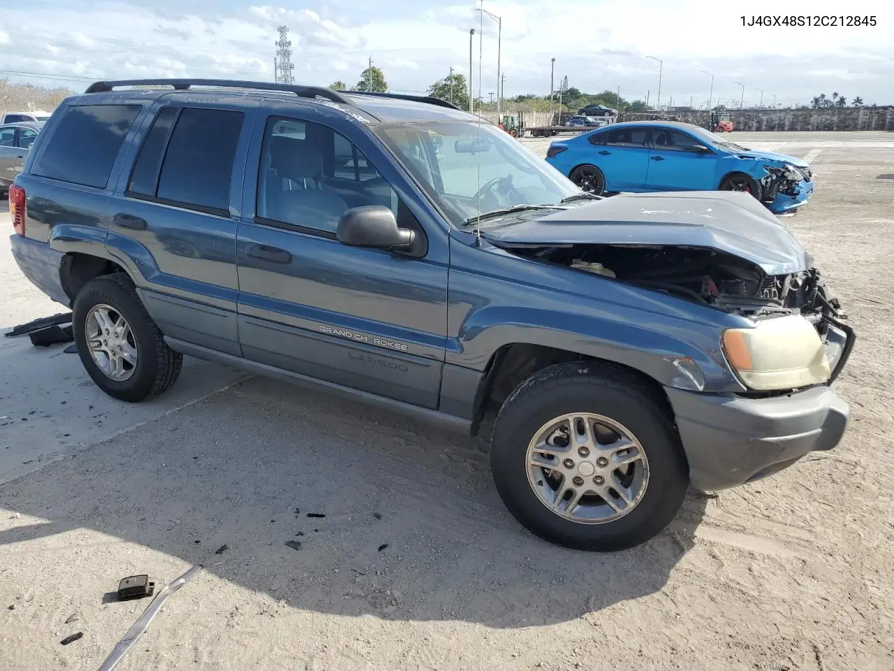2002 Jeep Grand Cherokee Laredo VIN: 1J4GX48S12C212845 Lot: 46198535