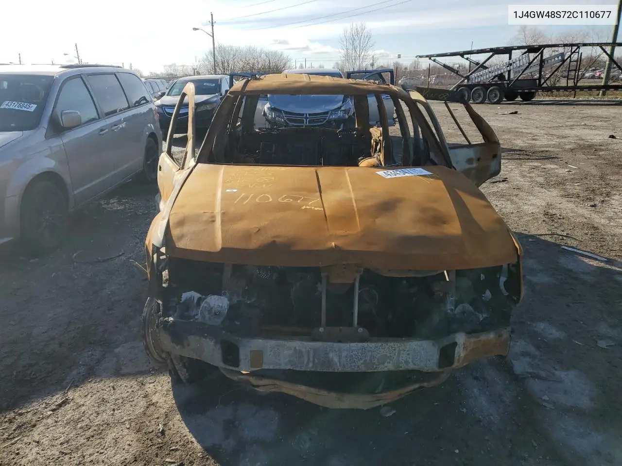 2002 Jeep Grand Cherokee Laredo VIN: 1J4GW48S72C110677 Lot: 53440135