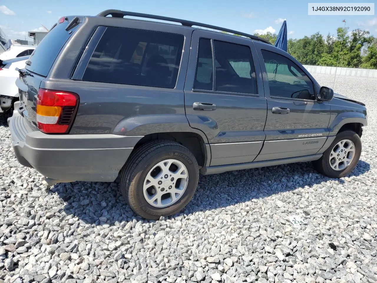 2002 Jeep Grand Cherokee Sport VIN: 1J4GX38N92C192090 Lot: 55810815