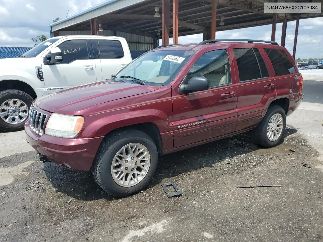2002 Jeep Grand Cherokee Limited VIN: 1J4GW58SX2C103034 Lot: 56035635