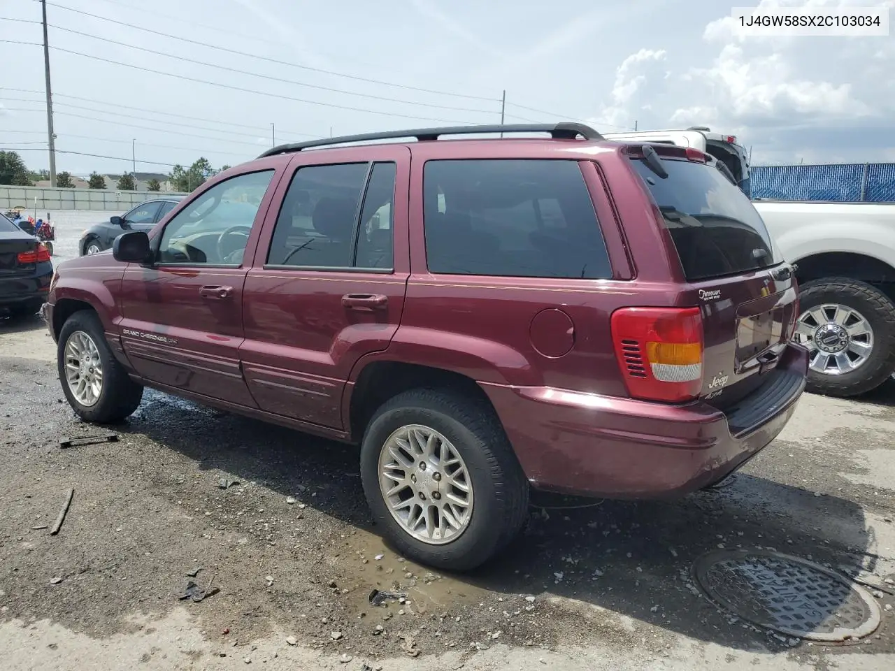 2002 Jeep Grand Cherokee Limited VIN: 1J4GW58SX2C103034 Lot: 56035635