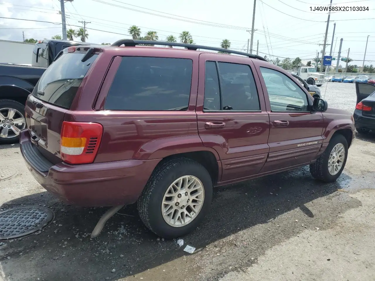 2002 Jeep Grand Cherokee Limited VIN: 1J4GW58SX2C103034 Lot: 56035635