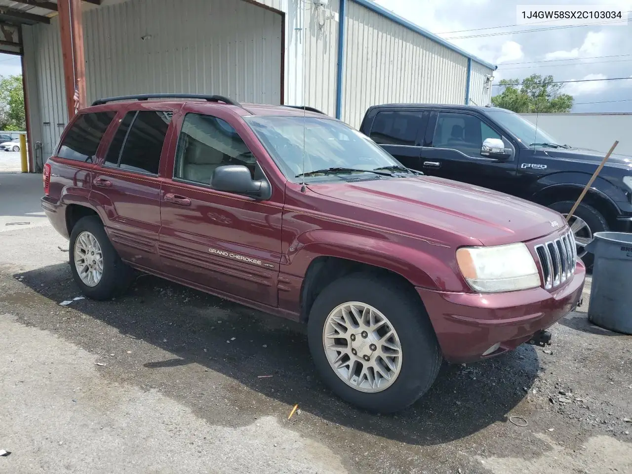 2002 Jeep Grand Cherokee Limited VIN: 1J4GW58SX2C103034 Lot: 56035635