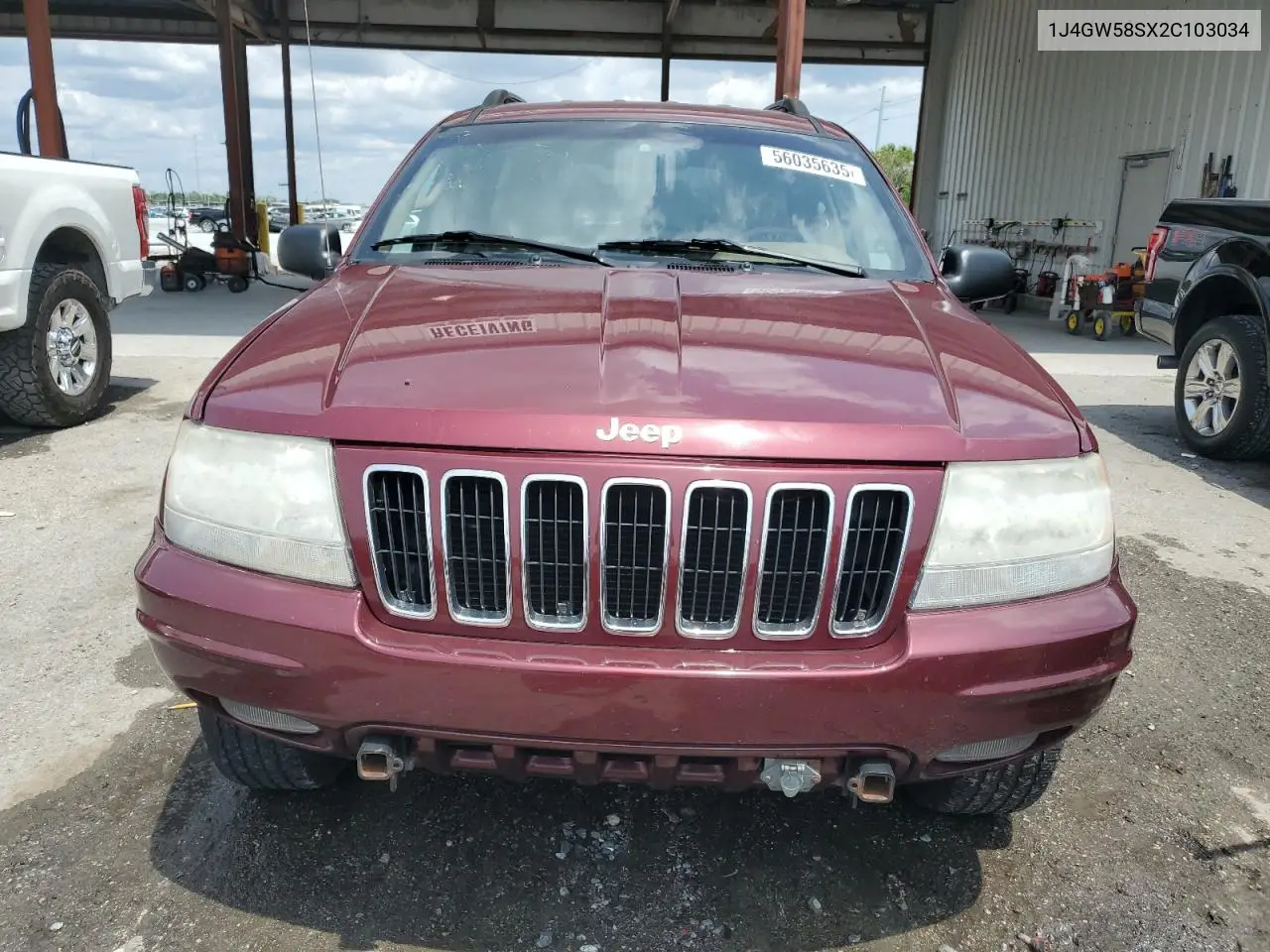 2002 Jeep Grand Cherokee Limited VIN: 1J4GW58SX2C103034 Lot: 56035635