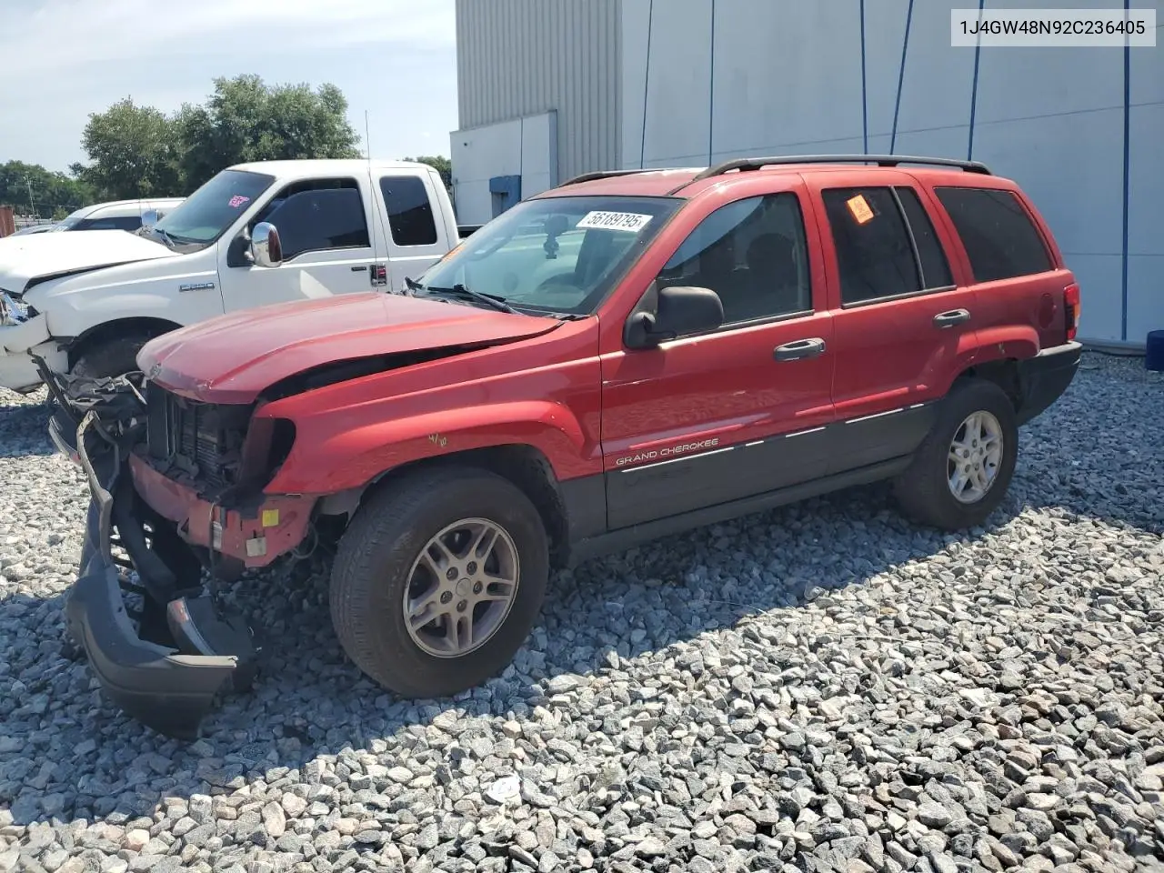 2002 Jeep Grand Cherokee Laredo VIN: 1J4GW48N92C236405 Lot: 56189795