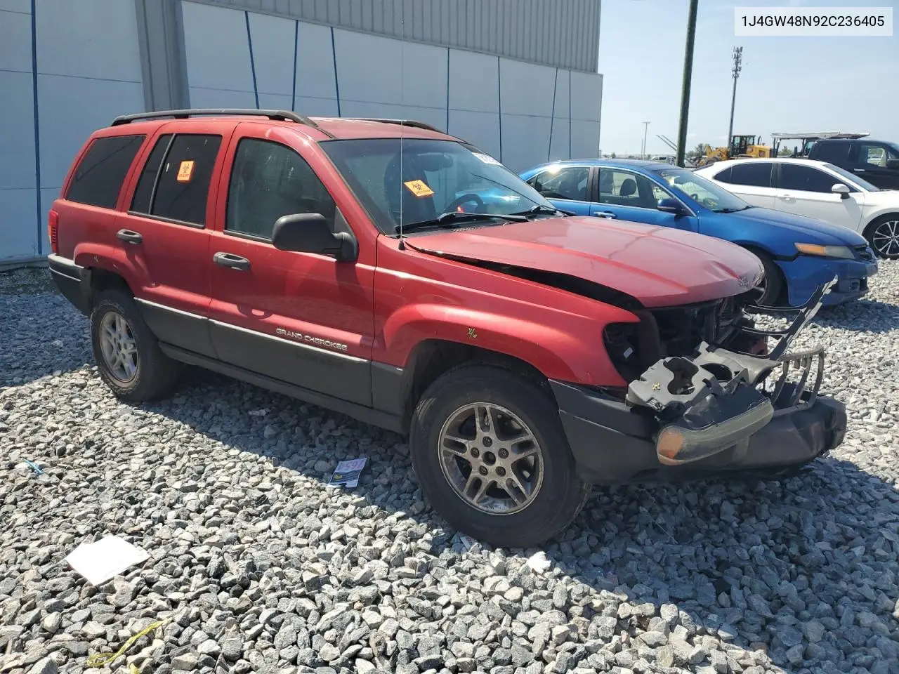 2002 Jeep Grand Cherokee Laredo VIN: 1J4GW48N92C236405 Lot: 56189795