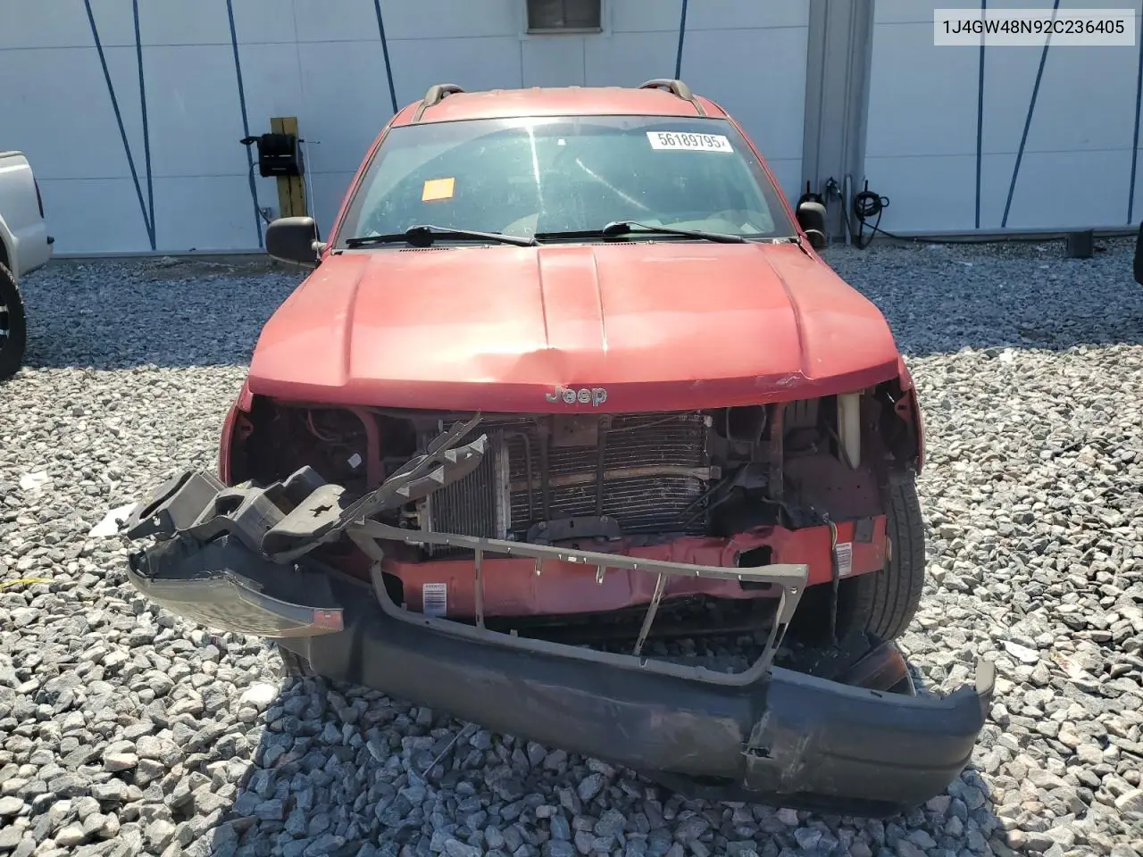 2002 Jeep Grand Cherokee Laredo VIN: 1J4GW48N92C236405 Lot: 56189795